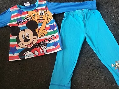 Buy Boys Disney Mickey Mouse Pyjamas 2-3 Years  • 1.50£