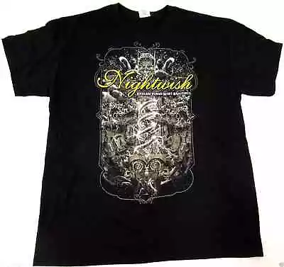 Buy HOT SALE! Nightwish Orpheum Theatre Vancouver Bc Tour Black Unisex T-Shirt • 18.63£