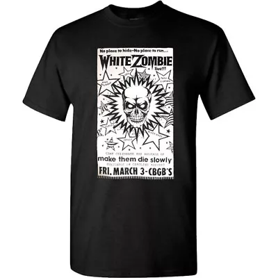 Buy White Zombie CBGB Poster Classic Adult T-Shirt • 20.53£