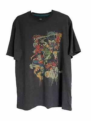Buy DC Superman Justice League Tshirt Mens Printed Tshirt Size M Multiverse Tshirt • 5.99£