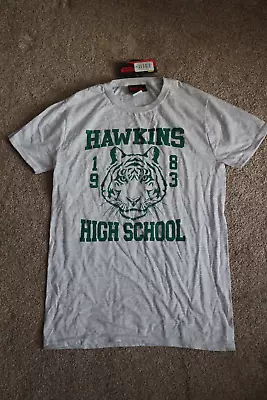 Buy Official Stranger Things - Hawkins High School T-shirt Size Small • 8.99£