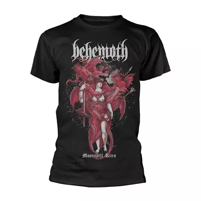 Buy BEHEMOTH MOONSPELL RITES T-Shirt Medium BLACK • 21.93£