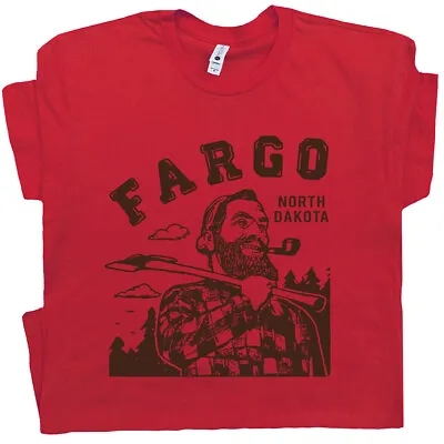 Buy Fargo T Shirt North Dakota Movie Paul Bunyan Lumberjack Carpenter Woodworking T • 18.63£