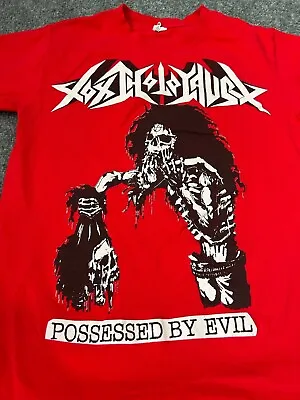 Buy Vintage Toxic Holocaust Shirt Heavy Metal Thrash Slayer • 31.08£