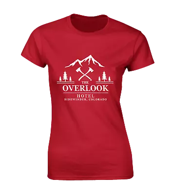 Buy Overlook Hotel Ladies T Shirt Funny Scary Horror Movie Film Classic Psycho • 8.99£
