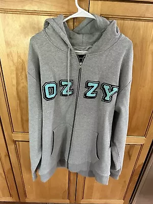 Buy DIAMOND SUPPLY X OZZY OSBOURNE 2xl 55” Blizzard Of Oz Zip Grey Hoodie Jacket NWT • 37.27£