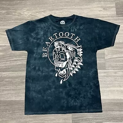 Buy Beartooth Band Tee Shirt Men M Gray White Metal Rock Punk Grunge Music Tour • 27.22£