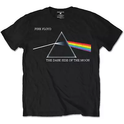 Buy Pink Floyd Kids T-Shirt: Dark Side Of The Moon Courier OFFICIAL NEW  • 14.25£