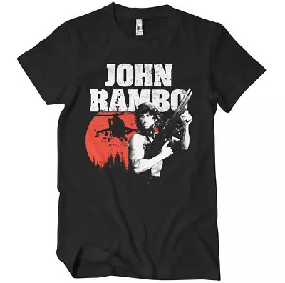 Buy Rambo John Rambo Sylvester Stallone Official Tee T-Shirt Mens Unisex • 17.13£