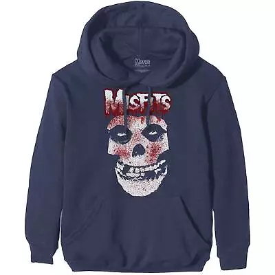 Buy Misfits Unisex Pullover Hoodie: Blood Drip Skull OFFICIAL NEW  • 32.06£