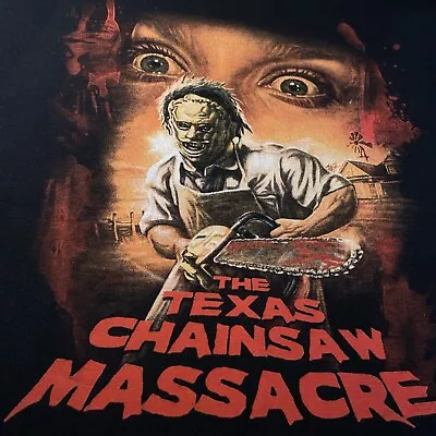 Buy The Texas Chainsaw Massacre - 1974 Classic Slasher T Shirt - Leatherface | XL • 34.95£