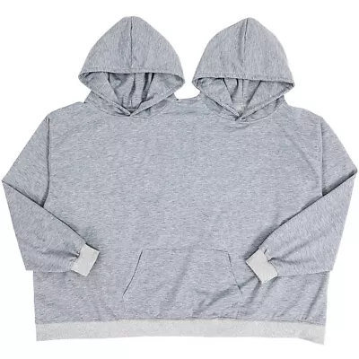 Buy  Hooded Sweatshirt Couple Pullover Conjoined Hoodie Mr Mrs Hoodies Lovers • 28.95£