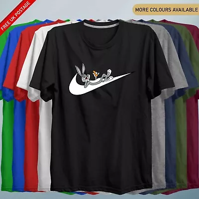 Buy Bugs Rabbit Bunny T Shirt Adult Kids Looney Cartoon Inspired T Shirt Top • 12.95£