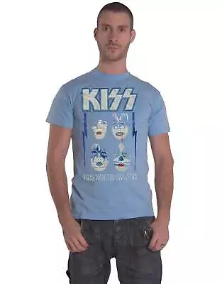 Buy KISS T Shirt Made For Lovin Band Logo New Official Mens Blue L • 16.95£
