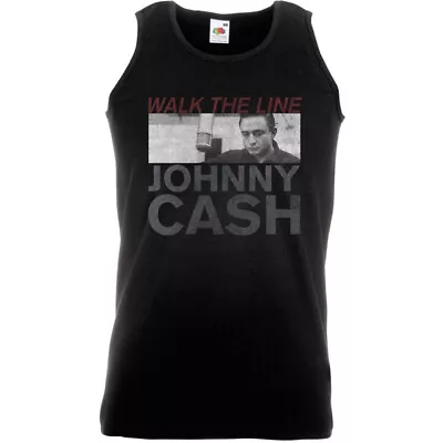 Buy Johnny Cash Studio Shot Vest Mens T-Shirts Various Styles Official Merchandise M • 9.95£