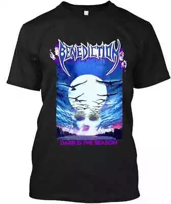 Buy Benediction Dark Is The Season Death Metal Band Logo T-Shirt S-5XL • 9.33£