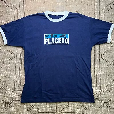 Buy Vintage Placebo 2004 Alternative Rock Music Tour T Shirt Size Large • 79.99£