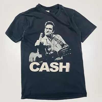 Buy Johnny Cash Graphic T-Shirt Medium • 17.50£