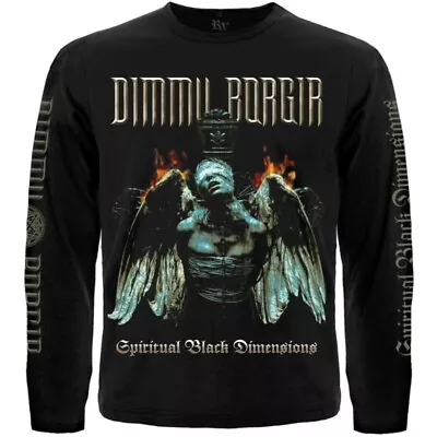 Buy Dimmu Borgir  Spiritual Black Dimensions  Long Sleeve Black T-Shirt  Mayhem • 27.90£