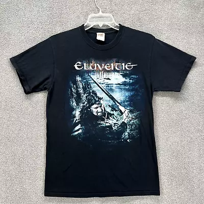 Buy ELUVEITIE  Meet The Enemy  T-Shirt Medium Rock Band Tee 90s Rare Folk Metal • 21.65£