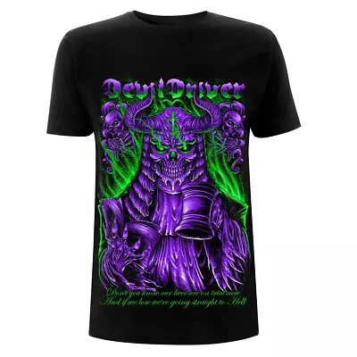Buy Devildriver Neon Judge Black Official Tee T-Shirt Mens Unisex • 15.33£