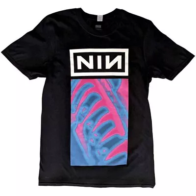Buy Nine Inch Nails Unisex T-Shirt: Pretty Hate Machine Neon (Large) • 16.87£