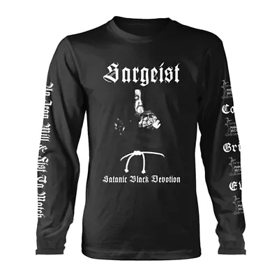 Buy Sargeist Unisex Adult Satanic Shatraug Long-Sleeved T-Shirt PH3105 • 32.59£