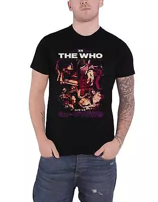 Buy The Who T Shirt Japan Tour 73 Band Logo Retro New Official Mens Black M • 16.95£