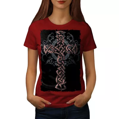 Buy Wellcoda Medieval Tomb Stone Grave Womens T-shirt • 17.99£