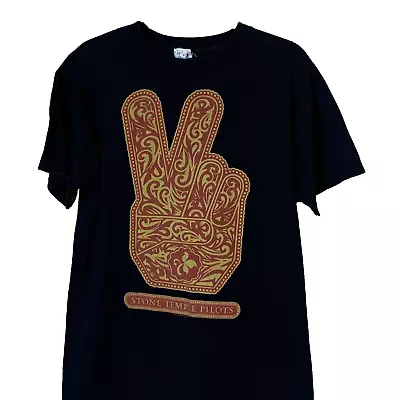 Buy Stone Temple Pilots Alstyle 2011 Concert Tour Peace T-Shirt Size M Black • 37.33£