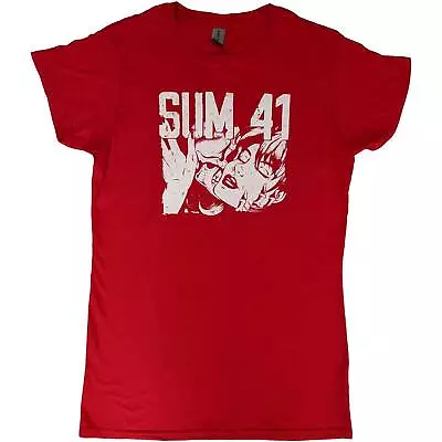 Buy Sum 41 Ladies T-Shirt: Embrace OFFICIAL NEW  • 16.63£