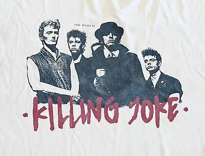 Buy Vtg Killing Joke Fire Dances Shirt Vintage Gildan Xl 80's Post Punk Rare Uk • 31.12£