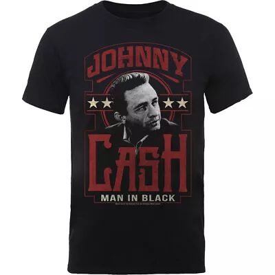 Buy Johnny Cash Man In Black Country Rock Licensed Tee T-Shirt Men • 14.99£