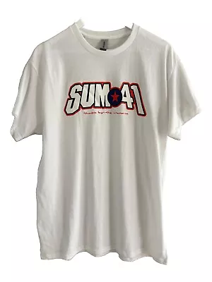 Buy Sum 41 Unisex T-shirt Large,heavy Cotton,aniversary Memories Edition,licensed. • 29.99£