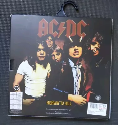 Buy ACDC   Highway To Hell  Mens T-shirts Size 3XL 100% Cotton Chest 50-52in  Newbox • 25£