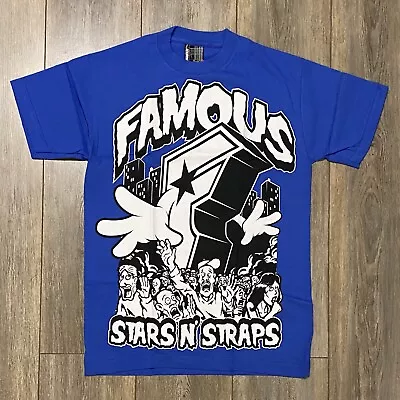 Buy Famous Stars & Straps  giant Boh Blue T Shirt  • 24.99£