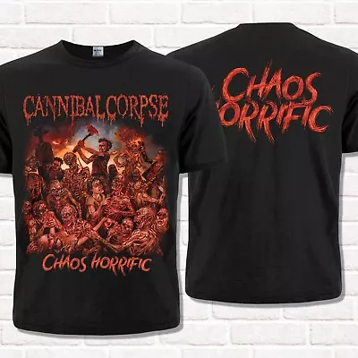 Buy Cannibal Corpse Black T-Shirt, Chaos Horrific (2023). Brutal Death Metal. • 18.63£