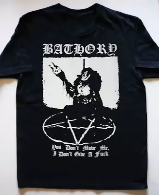 Buy New Popular Bathory Band Black T-Shirt Cotton Full Size S-5XL ZH245 • 21.46£