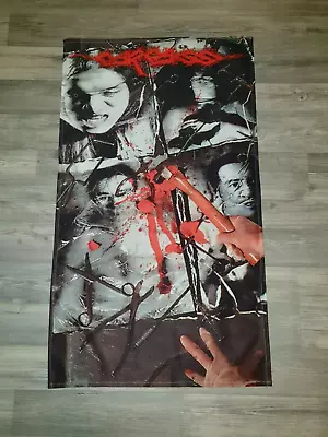 Buy Carcass Death Metal Flagge Poster Morbid Angel Napalm Death • 25.34£
