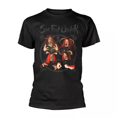 Buy SIX FEET UNDER ZOMBIE T-Shirt, Front & Back Print Small BLACK • 17.19£