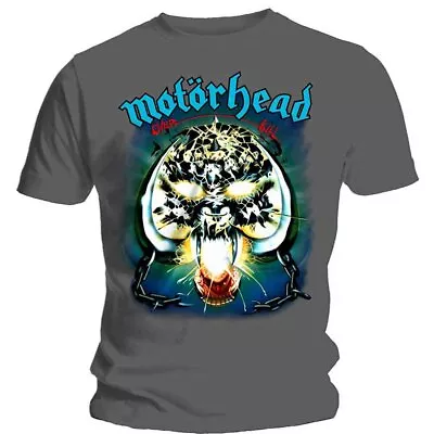 Buy Motorhead Overkill T-Shirt Grey New • 21.73£