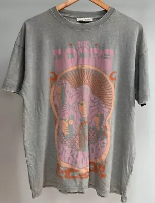Buy The Doors T Shirt Psychedelic 60s Rock Band Merch Tee Jim Morrison Sz Large • 16.30£