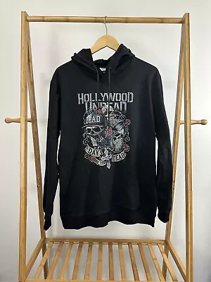 Buy Hollywood Undead Day Of The Dead Album Tour Promo Rap Rock Hoodie Sweatshirt L • 50.37£