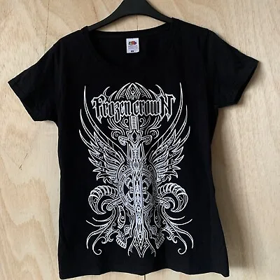Buy Frozen Crown Crest T-Shirt Italian Power Metal Band Rock Tee Medium • 16.99£