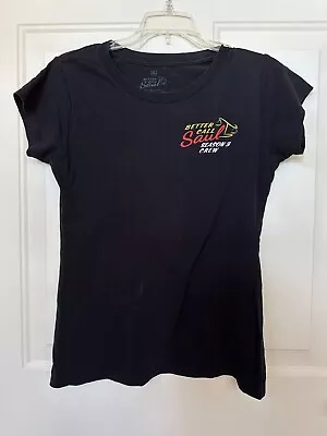 Buy Better Call Saul Women's Season 3 Crew T-Shirt  Nic Bravo Burger , Size: L, EUC • 55.92£