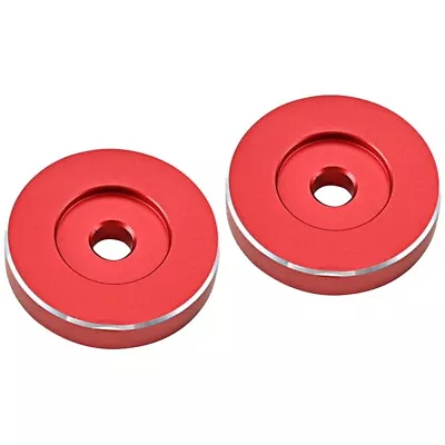 Buy  2 PCS Phonograph Turntable Adapter Accessory Anti-rust Vinyl Record Red Player • 16.18£