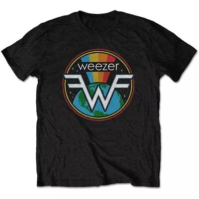 Buy Weezer Symbol Logo Black Small Unisex T-Shirt NEW • 16.99£