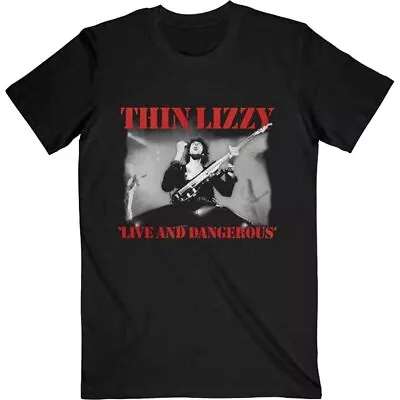 Buy Thin Lizzy Live & Dangerous Official Tee T-Shirt Mens Unisex • 16.06£