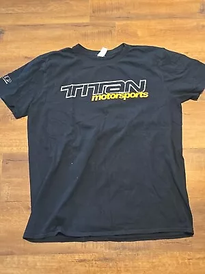 Buy Titan Motorsports Short Sleeve T-Shirt Size Large Black • 9.33£