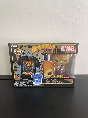 Buy Funko POP! Tees Marvel Hobgoblin (Glows In The Dark) With Large T-Shirt SEALED • 23.34£